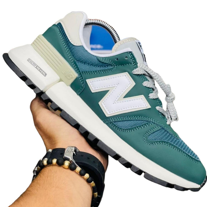 👑Tenis New Balance Unisex Verde Menta Cómodos Moda